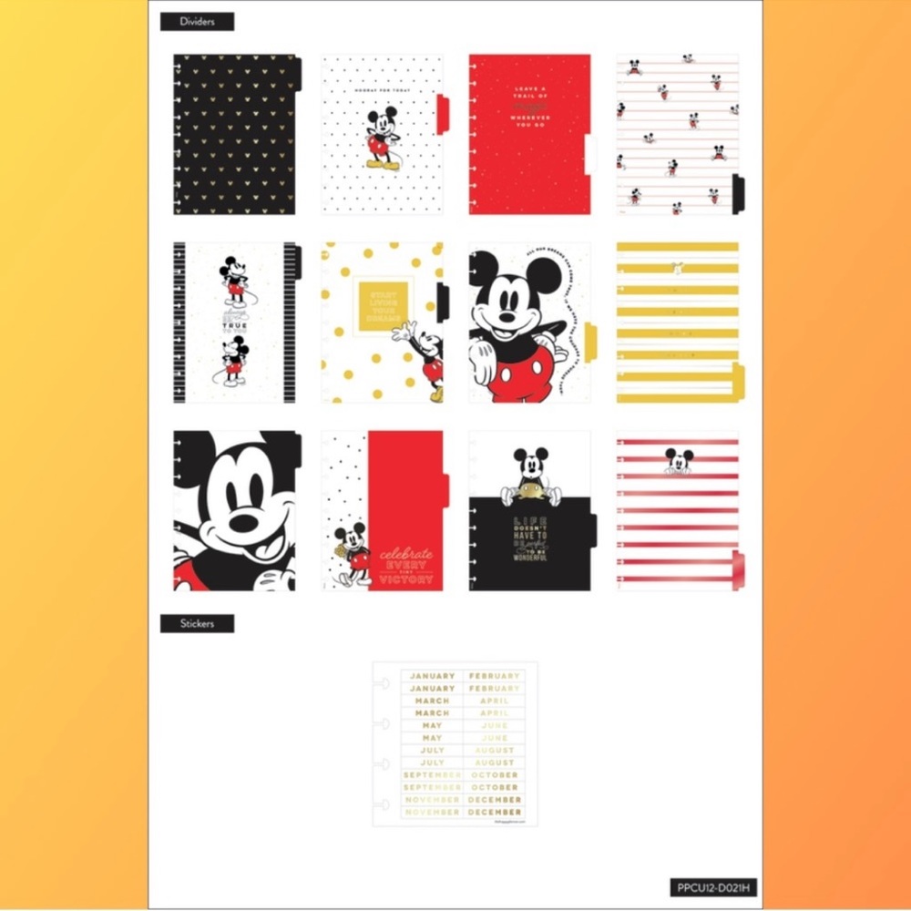 The Happy Planner Mickey Mouse - Picture 8 of 9
